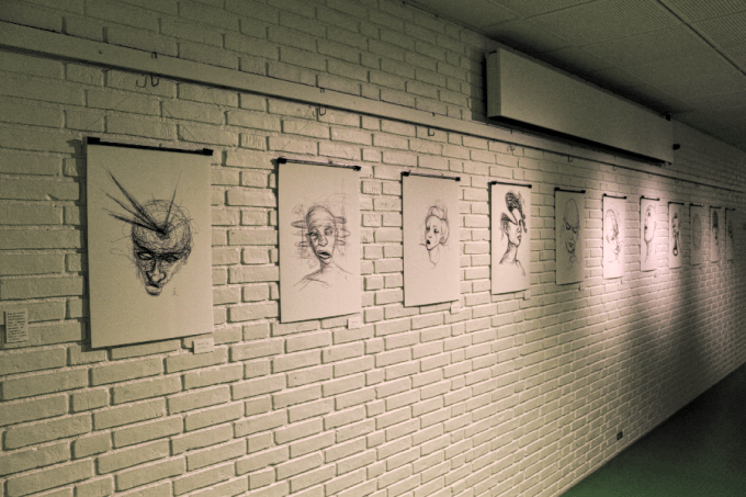 My artworks ifrom the exhibition at Herlev Kunstforening © KirstenKKester.com | Kirsten K. Kester