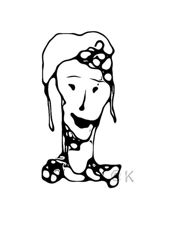 Ulige ansigter 05 v. Kunst att: K @ Kirsten K Kester | kirstenkkester.com