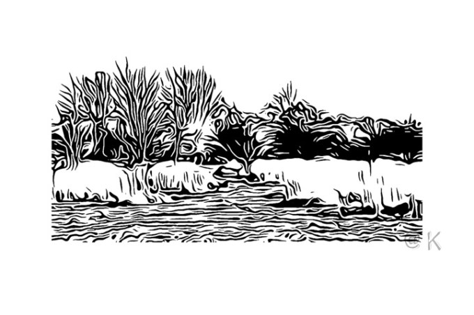 Landskab 03 - Kunst att: K @ Kirsten K Kester | kirstenkkester.com