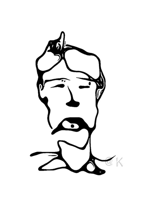 Ulige ansigter 06 v. Kunst att: K @ Kirsten K Kester | kirstenkkester.com