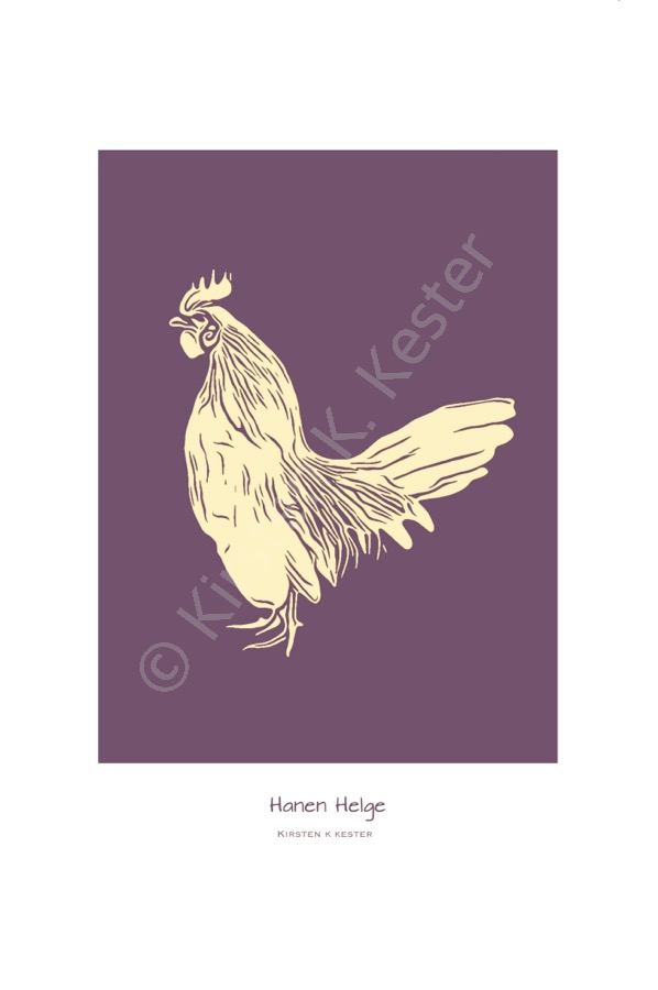 Plakat, Hanen Helge © KirstenKKester.com | Kirsten K. Kester