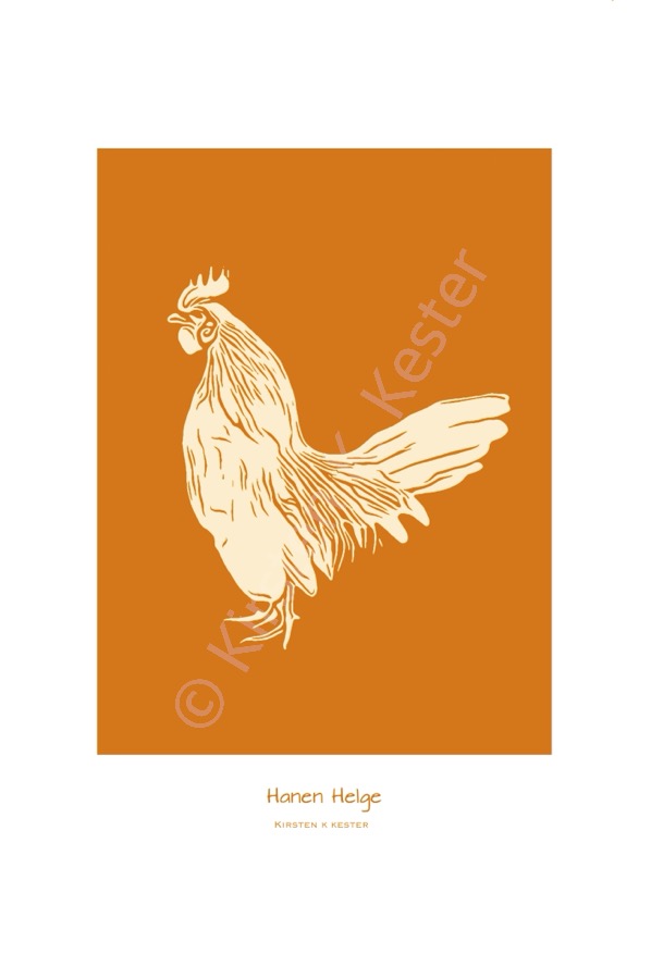 Plakat, Hanen Helge © KirstenKKester.com | Kirsten K. Kester