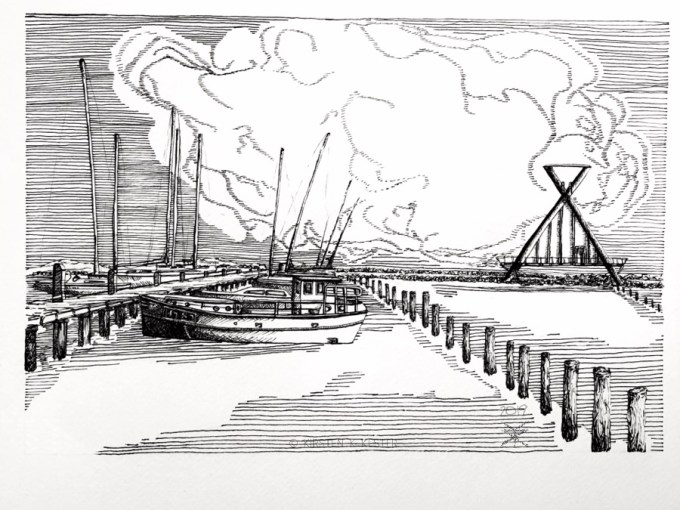 Sømærket v. Egå Marina © KirstenKKester.com | Kirsten K. Kester