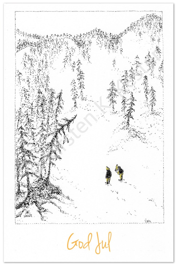 Julekort - Tosomhed i julen - salg © KirstenKKester.com | Kirsten K. Kester