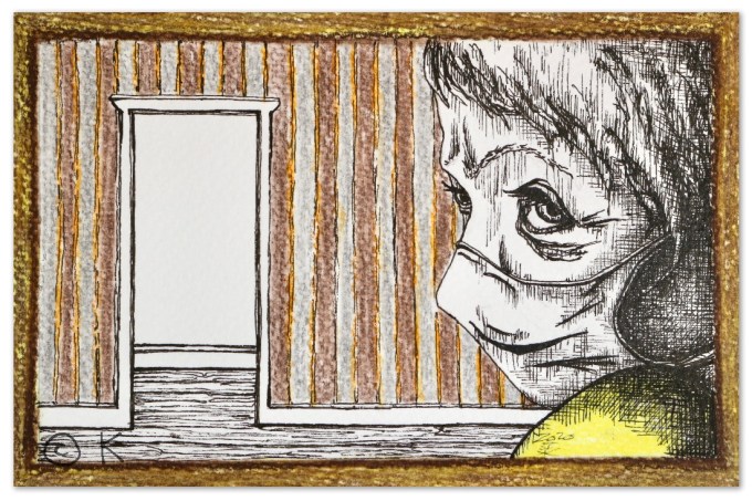 Artmoney - Am I safe now? (2020-027) © KirstenKKester.com | Kirsten K. Kester