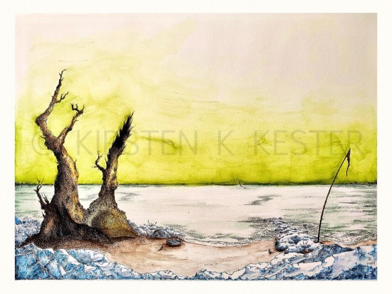 Rødt flag, 2024 © KirstenKKester.com | Kirsten K. Kester