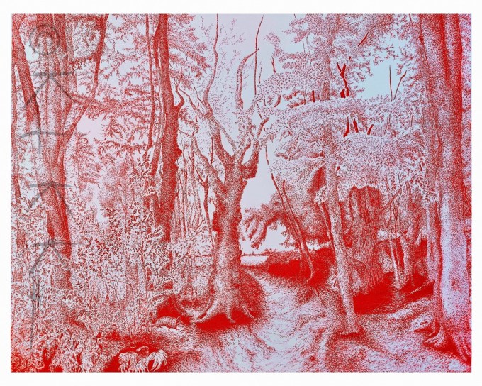 I skovens dybe røde ro, 2024 © KirstenKKester.com | Kirsten K. Kester