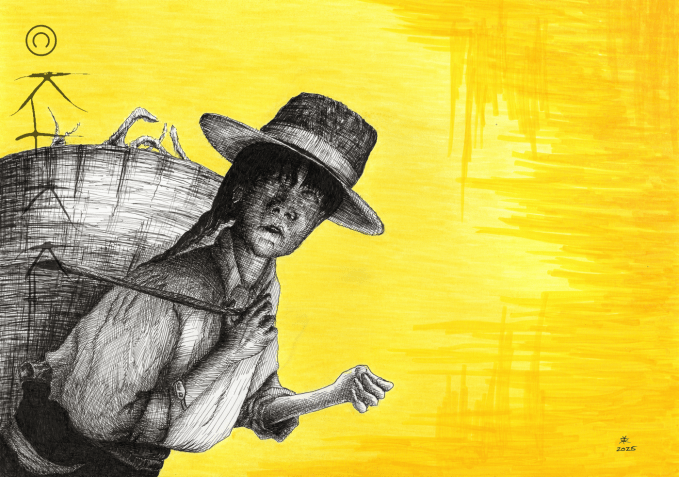 Den forsagte tibetanske kvinde, 2025 © KirstenKKester.com | Kirsten K. Kester