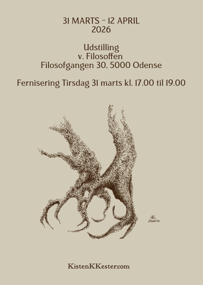 Udstilling v Filosoffen, 2026 © KirstenKKester.com | Kirsten K. Kester