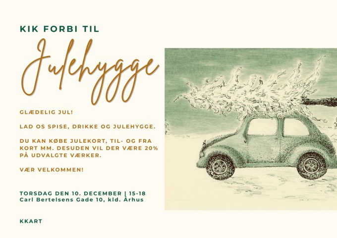 Julehygge poster 2026 © KirstenKKester.com | Kirsten K. Kester