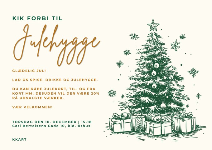 Julehygge poster 2026 © KirstenKKester.com | Kirsten K. Kester